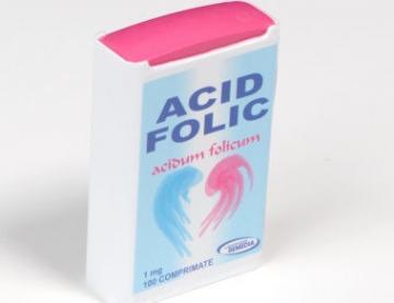 Acid Folic 1mg *100cpr - Pret | Preturi Acid Folic 1mg *100cpr
