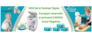 Pachet 4 rezerve Sangenic + cos Hygiene cadou - Pret | Preturi Pachet 4 rezerve Sangenic + cos Hygiene cadou