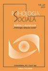 Psihologia Sociala. Buletinul Laboratorului "Psihologia campului social", Universitatea "Al. I. Cuza", Iasi. Nr. 24 (II)/2009 - Pret | Preturi Psihologia Sociala. Buletinul Laboratorului "Psihologia campului social", Universitatea "Al. I. Cuza", Iasi. Nr. 24 (II)/2009
