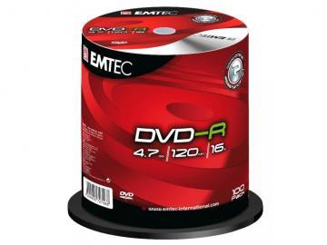 DVD+R 4.7GB 16x spindle 100 bucati Emtec - Pret | Preturi DVD+R 4.7GB 16x spindle 100 bucati Emtec
