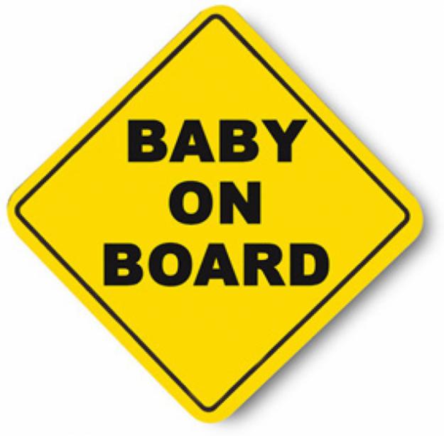 PLACUTE “BABY ON BOARD” - SET DOUA PLACUTE - Pret | Preturi PLACUTE “BABY ON BOARD” - SET DOUA PLACUTE