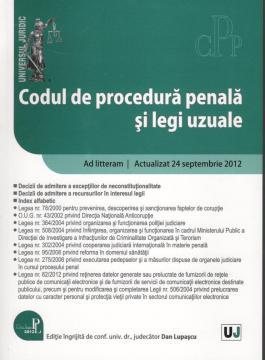 Codul de procedura penala si legi uzuale - Pret | Preturi Codul de procedura penala si legi uzuale