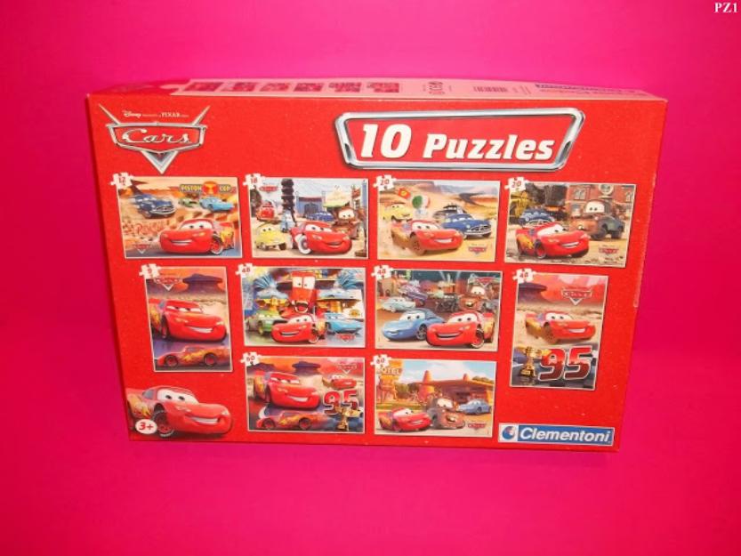 jucarii puzzle cu 10 in 1 cu cars de la clementoni - Pret | Preturi jucarii puzzle cu 10 in 1 cu cars de la clementoni