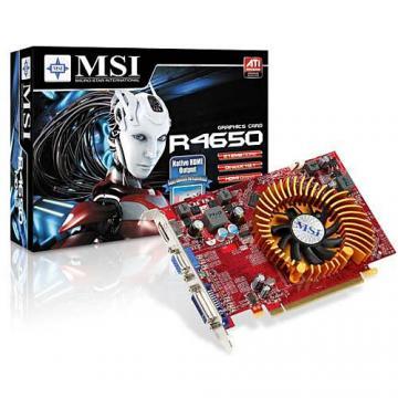 Placa video MSI ATI HD4650, 512MB DDR2 128bit, HDMI, DVI, PCI-E - Pret | Preturi Placa video MSI ATI HD4650, 512MB DDR2 128bit, HDMI, DVI, PCI-E