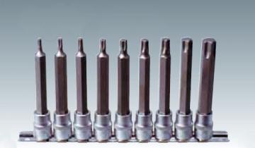 Set chei tubulare Torx 3/8' 9 piese - Pret | Preturi Set chei tubulare Torx 3/8' 9 piese