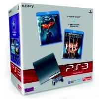 Consola Sony PlayStation 3 Slim, 250GB, Negru + BluRay X-Men Origins Wolverine &amp; Batman The Dark Knight - Pret | Preturi Consola Sony PlayStation 3 Slim, 250GB, Negru + BluRay X-Men Origins Wolverine &amp; Batman The Dark Knight