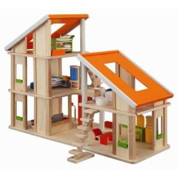 Plan Toys Casuta papusi modulabila cu mobilier - Pret | Preturi Plan Toys Casuta papusi modulabila cu mobilier