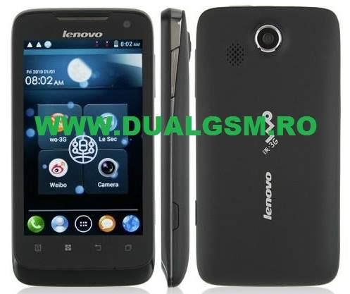 VAND Telefon Dual Sim Lenovo A789 cu Android 4.0.4, 3G, GPS, Wi-Fi - Pret | Preturi VAND Telefon Dual Sim Lenovo A789 cu Android 4.0.4, 3G, GPS, Wi-Fi