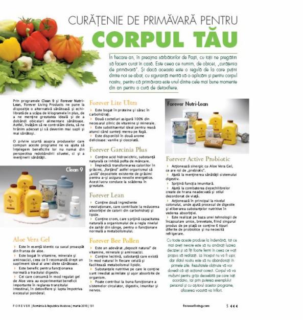 Cura de detoxifiere - Pret | Preturi Cura de detoxifiere