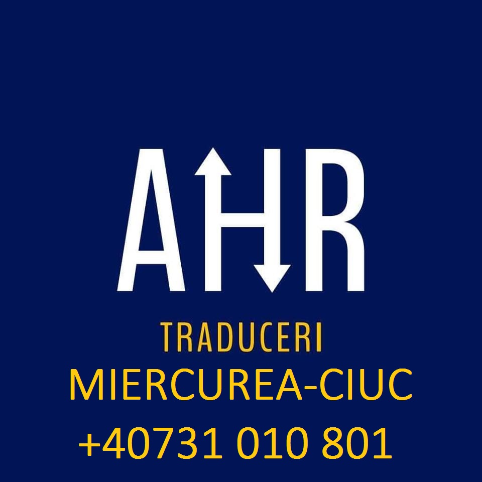 AHR Traduceri Miercurea-Ciuc - Pret | Preturi AHR Traduceri Miercurea-Ciuc
