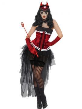Costum Halloween adulti Diva demonica - Pret | Preturi Costum Halloween adulti Diva demonica