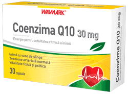Coenzima Q10 30mg *30cps - Pret | Preturi Coenzima Q10 30mg *30cps