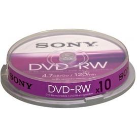 Sony DVD+RW blank, 10x, 4.7GB, 10buc - Pret | Preturi Sony DVD+RW blank, 10x, 4.7GB, 10buc