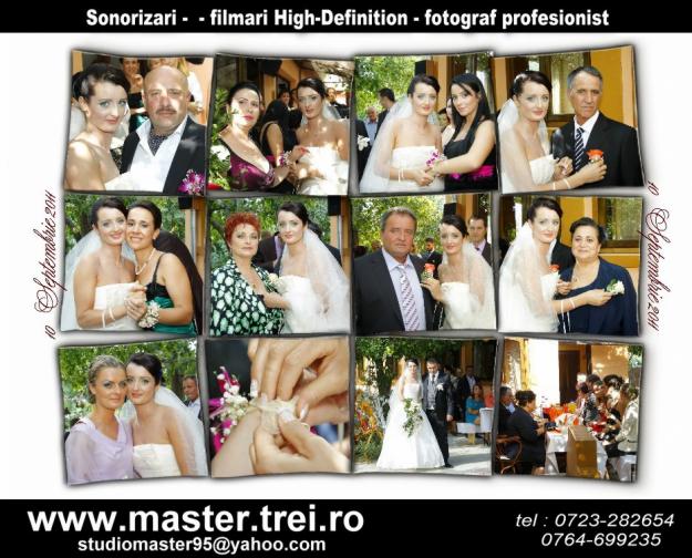 FILMARI VIDEO 2013 BUZAU FILMARE VIDEO HD NUNTA BOTEZ NUNTI POZE FOTO DJ SONORIZARI MUZICA - Pret | Preturi FILMARI VIDEO 2013 BUZAU FILMARE VIDEO HD NUNTA BOTEZ NUNTI POZE FOTO DJ SONORIZARI MUZICA