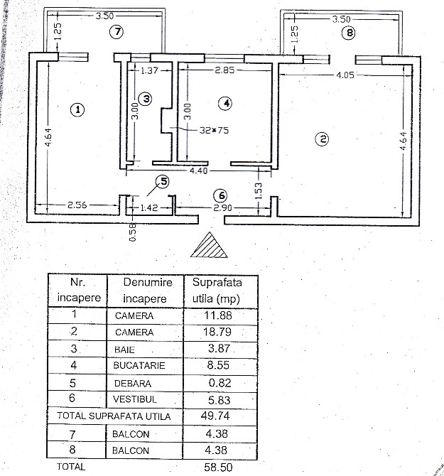 Particular , Vand apartament cu 2 camere langa Parcul Florilor - Pret | Preturi Particular , Vand apartament cu 2 camere langa Parcul Florilor