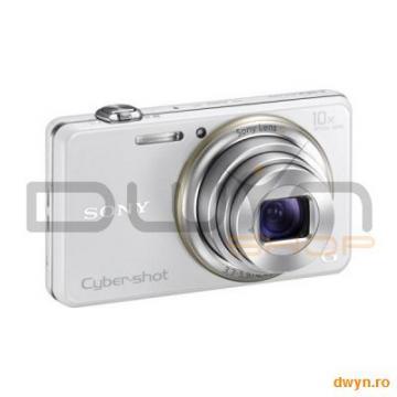 Camera foto Sony Cyber-Shot WX100 White, 18.2 MP, CMOS Exmor R SENSOR, 10x optical zoom, 2.7" TFT LC - Pret | Preturi Camera foto Sony Cyber-Shot WX100 White, 18.2 MP, CMOS Exmor R SENSOR, 10x optical zoom, 2.7" TFT LC