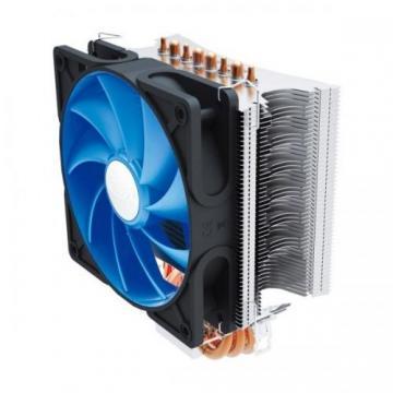 Deepcool Ice Wind Pro, 4 heatpipe-uri direct touch, 120mm fan (500-1500 RPM, 66.3 CFM, 17.8-27.6 dBA, PWM), compatibil Intel LGA775, LGA1155, LGA1156, LGA1366 / AMD 939, 940, 754, AM2, AM2+, AM3, AM3+, FM1, dimensiuni: 140x83x157mm - Pret | Preturi Deepcool Ice Wind Pro, 4 heatpipe-uri direct touch, 120mm fan (500-1500 RPM, 66.3 CFM, 17.8-27.6 dBA, PWM), compatibil Intel LGA775, LGA1155, LGA1156, LGA1366 / AMD 939, 940, 754, AM2, AM2+, AM3, AM3+, FM1, dimensiuni: 140x83x157mm