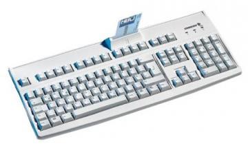 KB Cherry G83-6744LUZEU-0 PS/SC Cardreader, 105 keys, USB, light grey, layout engleza - Pret | Preturi KB Cherry G83-6744LUZEU-0 PS/SC Cardreader, 105 keys, USB, light grey, layout engleza