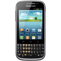 Telefon mobil SAMSUNG Smartphone B5330 GALAXY Chat, CPU 850 MHz, RAM 128 MB, microSD, 3 inch (240x320), OS Android 4 (Negru) - Pret | Preturi Telefon mobil SAMSUNG Smartphone B5330 GALAXY Chat, CPU 850 MHz, RAM 128 MB, microSD, 3 inch (240x320), OS Android 4 (Negru)