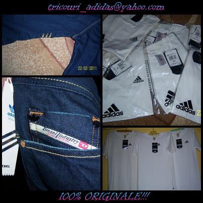 Tricouri/Blugi ADIDAS (Diesel) - 100% ORIGINALI - Pret | Preturi Tricouri/Blugi ADIDAS (Diesel) - 100% ORIGINALI