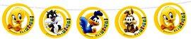 Banner stegulete rotunde Carton BABY LOONEY TUNES HAPPY - Pret | Preturi Banner stegulete rotunde Carton BABY LOONEY TUNES HAPPY