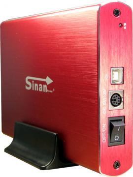 Inter-Tech SinanPower G-3500 Red, compatibil cu HDD 3.5" SATA, conectivitate USB, constructie din aluminiu, include cablu USB, plug and play - Pret | Preturi Inter-Tech SinanPower G-3500 Red, compatibil cu HDD 3.5" SATA, conectivitate USB, constructie din aluminiu, include cablu USB, plug and play
