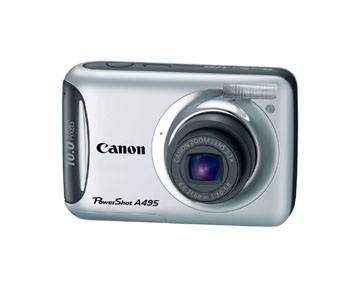 Aparat Foto Canon PowerShot A495 silver - Pret | Preturi Aparat Foto Canon PowerShot A495 silver