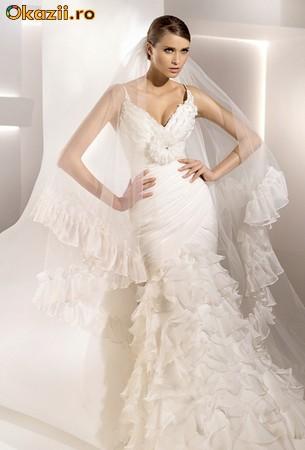 vand rochita de mireasa marca Pronovias, model Galante - Pret | Preturi vand rochita de mireasa marca Pronovias, model Galante