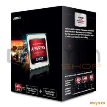 AMD A8 X4 5600K, Socket FM2, 3.9GHz/3.6GHz, 4MB, 100W, Turbo Core 3.0, unlocked; GPU Radeon HD7560D, - Pret | Preturi AMD A8 X4 5600K, Socket FM2, 3.9GHz/3.6GHz, 4MB, 100W, Turbo Core 3.0, unlocked; GPU Radeon HD7560D,