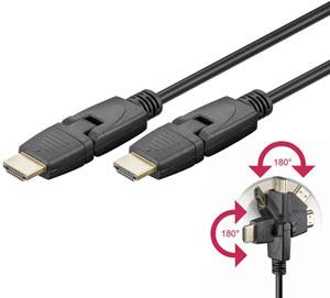 Cablul HDMI 5 m, unghi la 180 grade, Delock 82631 - Pret | Preturi Cablul HDMI 5 m, unghi la 180 grade, Delock 82631