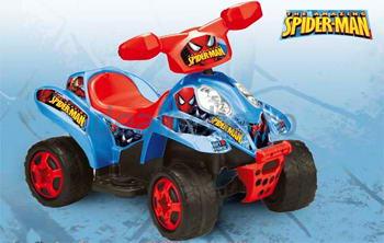 Feber - ATV Bombardiere Spiderman cu Acumulator - Pret | Preturi Feber - ATV Bombardiere Spiderman cu Acumulator