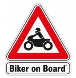 Biker on Board - colant pentru auto - Pret | Preturi Biker on Board - colant pentru auto