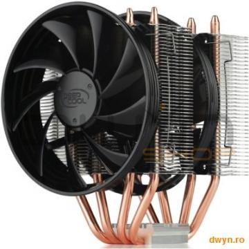 Deepcool Frostwin, 4 heatpipe-uri, 2x 120mm fans (1600 RPM / 900-1600 RPM, 55.5 CFM, 21 dBA / 17.8-2 - Pret | Preturi Deepcool Frostwin, 4 heatpipe-uri, 2x 120mm fans (1600 RPM / 900-1600 RPM, 55.5 CFM, 21 dBA / 17.8-2