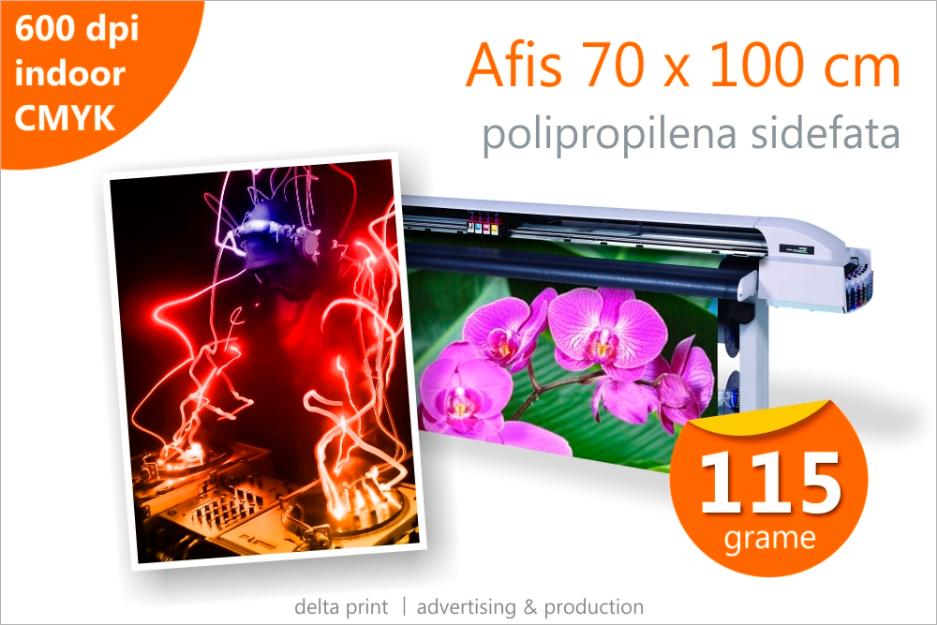 Afis 70 x 100 - 21 lei Print indoor pe polipropilena sidefata 115g - Pret | Preturi Afis 70 x 100 - 21 lei Print indoor pe polipropilena sidefata 115g