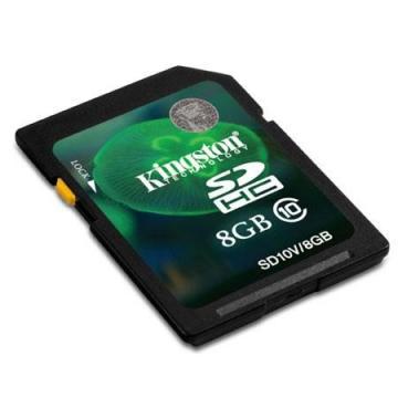Secure Digital Card 8GB SDHC Clasa 10 (SD Card pentru camerele video) KingstonSD10V/8GB - Pret | Preturi Secure Digital Card 8GB SDHC Clasa 10 (SD Card pentru camerele video) KingstonSD10V/8GB
