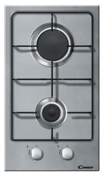 Plite incorporabile - Candy CDG32SPX Domino 2 ochiuri Gaz Grilaj metalic Inox - Pret | Preturi Plite incorporabile - Candy CDG32SPX Domino 2 ochiuri Gaz Grilaj metalic Inox