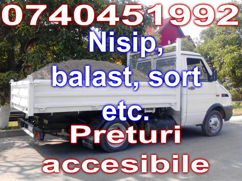 Transport nisip balast sort moloz etc. PRETURI ACCESIBILE ! ! ! - Pret | Preturi Transport nisip balast sort moloz etc. PRETURI ACCESIBILE ! ! !