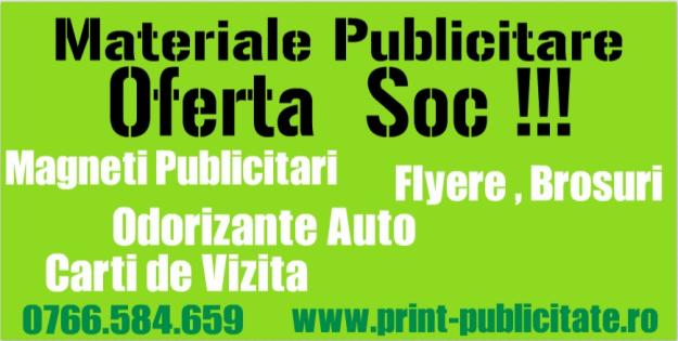 Flyere, Materiale Publicitare Ieftine - Pret | Preturi Flyere, Materiale Publicitare Ieftine