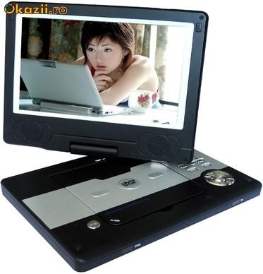 DVD portabil DVD player cu televizor si 300 jocuri Display 9.5 inch - OFERTA - Pret | Preturi DVD portabil DVD player cu televizor si 300 jocuri Display 9.5 inch - OFERTA