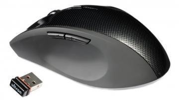 Mouse optic wireless, 5 butoane, USB, negru carbon, Ultron (90836) - Pret | Preturi Mouse optic wireless, 5 butoane, USB, negru carbon, Ultron (90836)