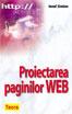 Proiectarea paginilor WEB - Pret | Preturi Proiectarea paginilor WEB