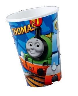 8 Pahare carton TRENULETUL THOMAS - Pret | Preturi 8 Pahare carton TRENULETUL THOMAS