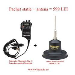 Pachet statie cb portabila + antena = 599 lei! - Pret | Preturi Pachet statie cb portabila + antena = 599 lei!