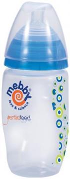 Biberon Gentlefeed 280ml Mebby Albastru - Pret | Preturi Biberon Gentlefeed 280ml Mebby Albastru