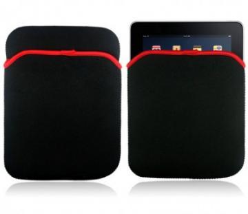 Husa neopren neagra pentru iPad - Pret | Preturi Husa neopren neagra pentru iPad