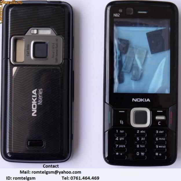 Carcasa Nokia N82 Black ORIGINALA COMPLETA SIGILATA - Pret | Preturi Carcasa Nokia N82 Black ORIGINALA COMPLETA SIGILATA