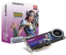 Placa Video Gigabyte ATI HD4870X2 2R487X2-2GH-B - Pret | Preturi Placa Video Gigabyte ATI HD4870X2 2R487X2-2GH-B