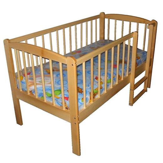 Patuturi din lemn masiv » Patut PEW12 140x70 cm - Pret | Preturi Patuturi din lemn masiv » Patut PEW12 140x70 cm
