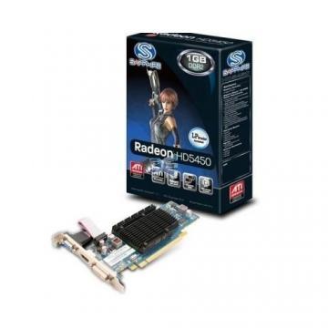 Sapphire ATI Radeon HD 5450, PCI-E, 1GB DDR3, 64Biti - Pret | Preturi Sapphire ATI Radeon HD 5450, PCI-E, 1GB DDR3, 64Biti