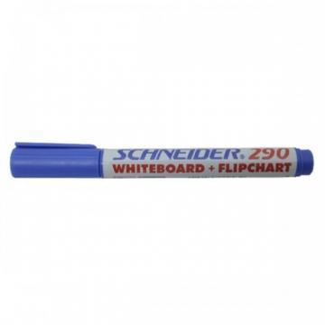 Whiteboard+flipchart marker ,1-3mm, SCHNEIDER 290 - albastru - Pret | Preturi Whiteboard+flipchart marker ,1-3mm, SCHNEIDER 290 - albastru